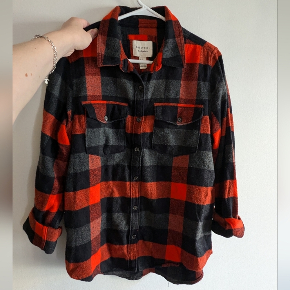 Forever 21 Super Soft Flannel Shirt